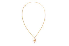  Pop Charms - Gliederketten - Silber / 14kt GP - Zirkonia - 46-50 cm